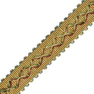 7/8" ORSAY SILK DIAMOND BRAID