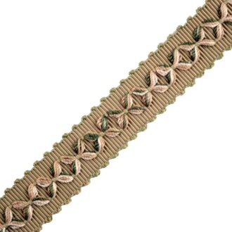 7/8" ORSAY SILK DIAMOND BRAID