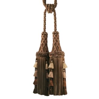 11" ORSAY SILK DOUBLE TASSEL TIEBACK