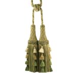 11" ORSAY SILK DOUBLE TASSEL TIEBACK