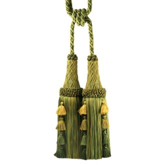 11" ORSAY SILK DOUBLE TASSEL TIEBACK