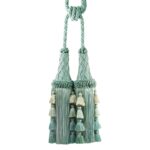 11" ORSAY SILK DOUBLE TASSEL TIEBACK