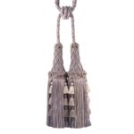 11" ORSAY SILK DOUBLE TASSEL TIEBACK