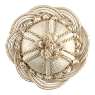 2" ORSAY SILK ROSETTE