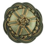 2" ORSAY SILK ROSETTE
