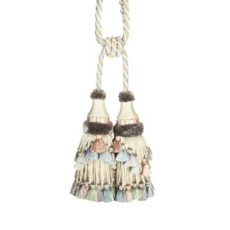 LA PETITE SILK DBL TSL TIEBACK