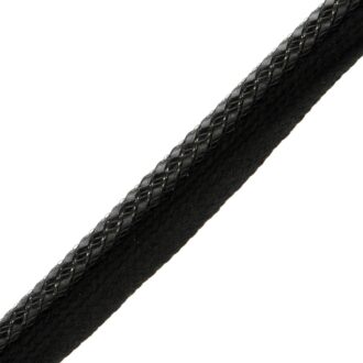 3/8" BRAIDED LEATHER CORD WITH TAPE