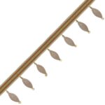 PISANI HAND BLOWN GLASS FRINGE