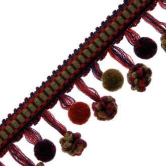 PADDINGTON WOOL POM POM FRINGE