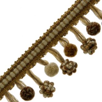 PADDINGTON WOOL POM POM FRINGE