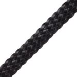 1" WOVEN ITALIAN LEATHER BRAID