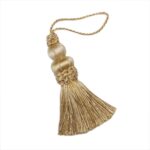 3" LE JARDIN SILK KEY TASSEL