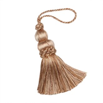 3" LE JARDIN SILK KEY TASSEL