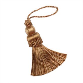 3" LE JARDIN SILK KEY TASSEL