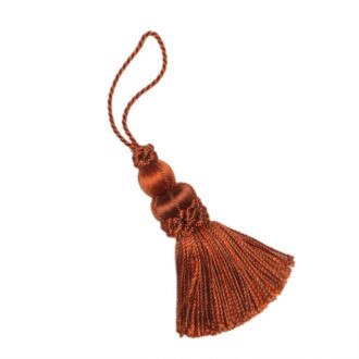3" LE JARDIN SILK KEY TASSEL