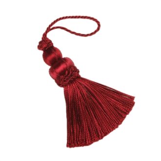 3" LE JARDIN SILK KEY TASSEL