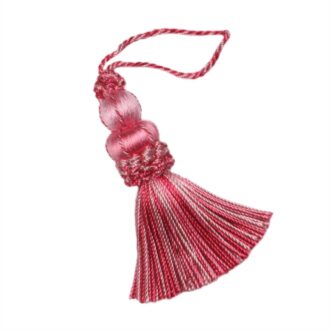 3" LE JARDIN SILK KEY TASSEL