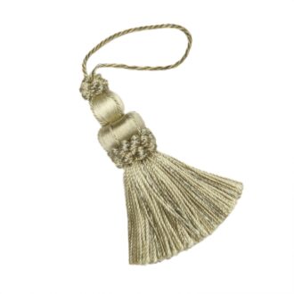3" LE JARDIN SILK KEY TASSEL