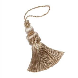 3" LE JARDIN SILK KEY TASSEL