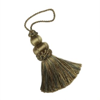 3" LE JARDIN SILK KEY TASSEL