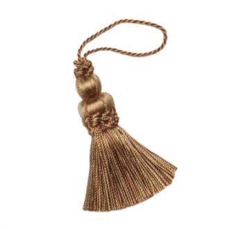 3" LE JARDIN SILK KEY TASSEL