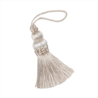 3" LE JARDIN SILK KEY TASSEL