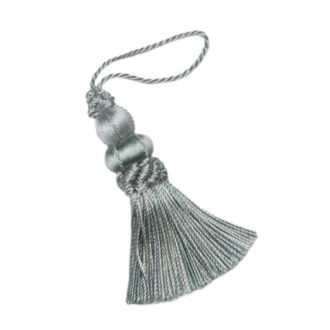 3" LE JARDIN SILK KEY TASSEL
