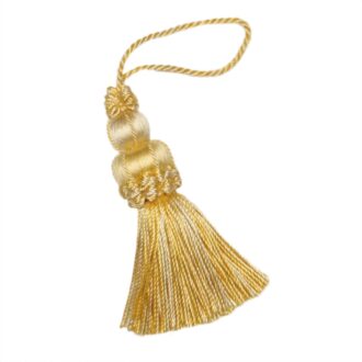 3" LE JARDIN SILK KEY TASSEL
