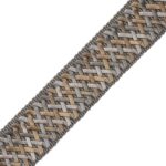 1.4" NORMANDY SILK HANDWOVEN BRAID