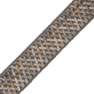 1.4" NORMANDY SILK HANDWOVEN BRAID