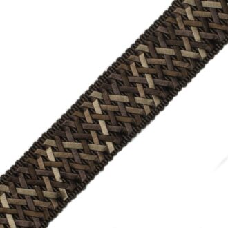 1.4" NORMANDY SILK HANDWOVEN BRAID