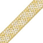 1.4" NORMANDY SILK HANDWOVEN BRAID