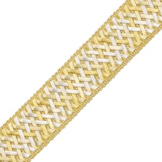 1.4" NORMANDY SILK HANDWOVEN BRAID
