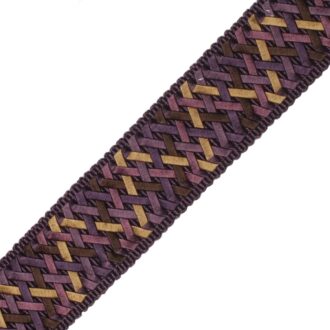 1.4" NORMANDY SILK HANDWOVEN BRAID