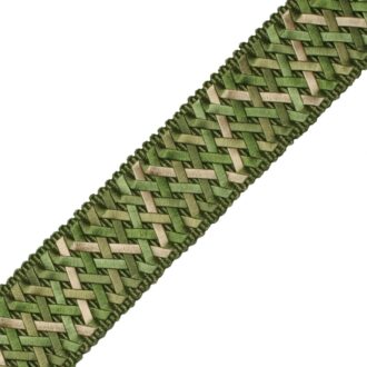 1.4" NORMANDY SILK HANDWOVEN BRAID