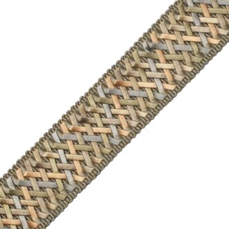 1.4" NORMANDY SILK HANDWOVEN BRAID