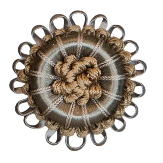 2.5" NORMANDY SILK ROSETTE