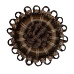 2.5" NORMANDY SILK ROSETTE