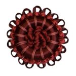 2.5" NORMANDY SILK ROSETTE