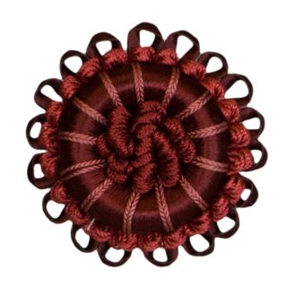 2.5" NORMANDY SILK ROSETTE