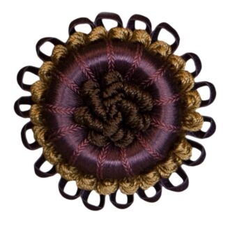2.5" NORMANDY SILK ROSETTE