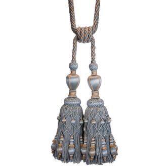 NORMANDY DOUBLE TASSEL TIEBACK