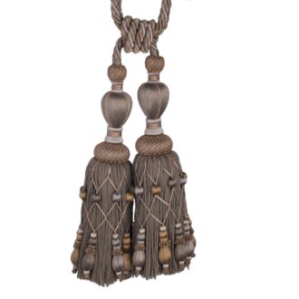 NORMANDY DOUBLE TASSEL TIEBACK