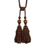 NORMANDY DOUBLE TASSEL TIEBACK