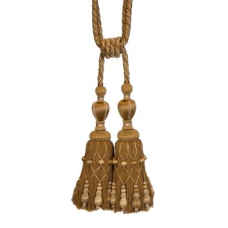 NORMANDY DOUBLE TASSEL TIEBACK