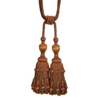 NORMANDY DOUBLE TASSEL TIEBACK