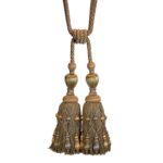 NORMANDY DOUBLE TASSEL TIEBACK