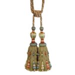NORMANDY DOUBLE TASSEL TIEBACK