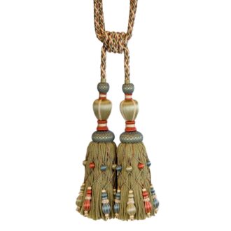 NORMANDY DOUBLE TASSEL TIEBACK