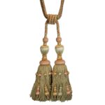 NORMANDY DOUBLE TASSEL TIEBACK